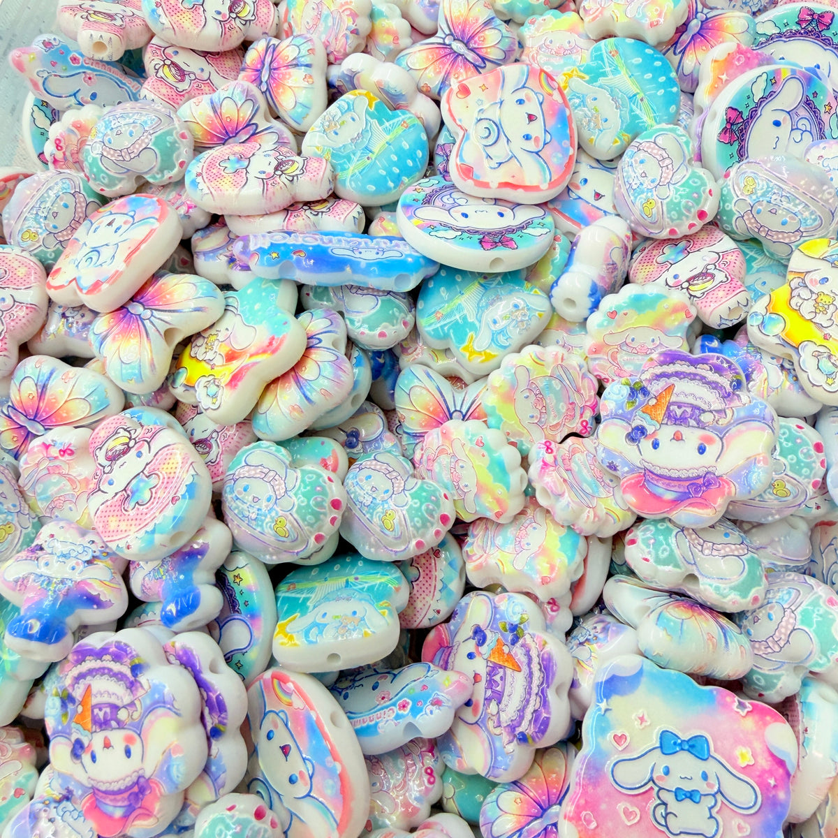 Dreamy bunny Kawaii Beads mix 20pc (Copy)
