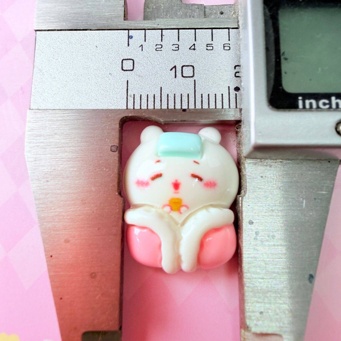 Cartoon Bunny Family Charms 6pc