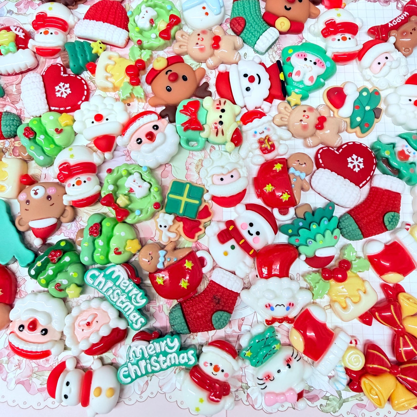 Christmas charms Mix