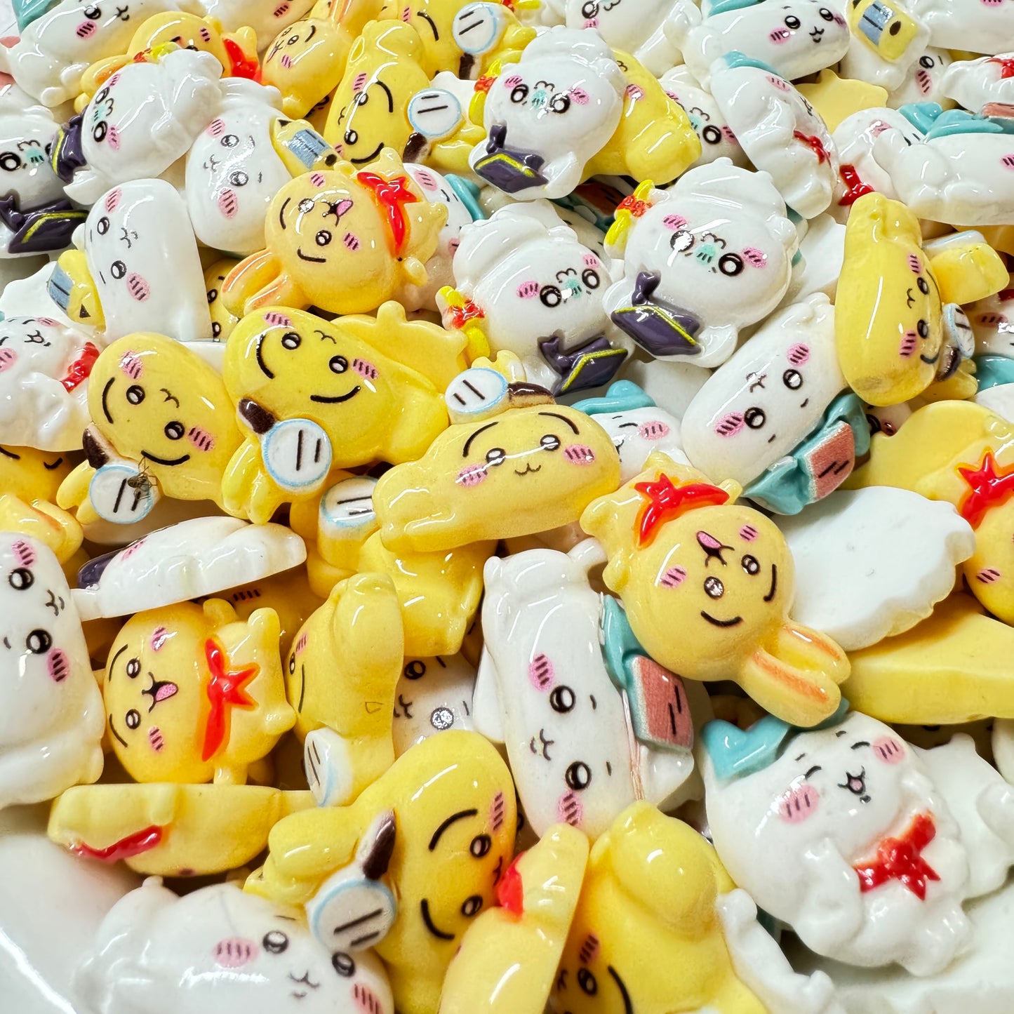 Kawaii Chi family Charms 6 pc