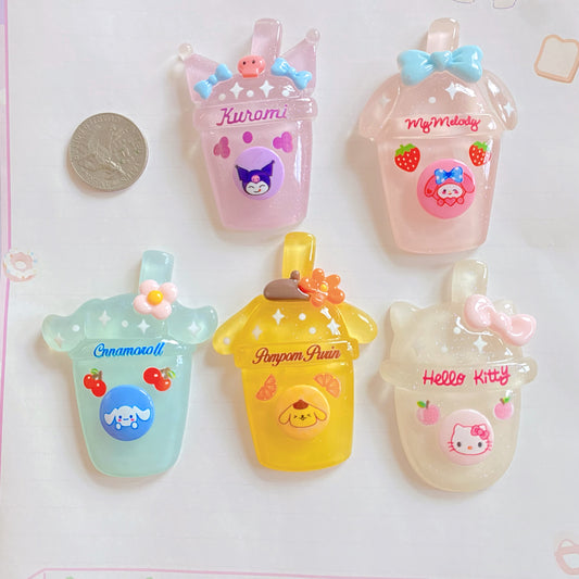 Large Animal Drink Charms