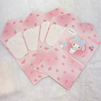 Kawaii Cartoon Message Card