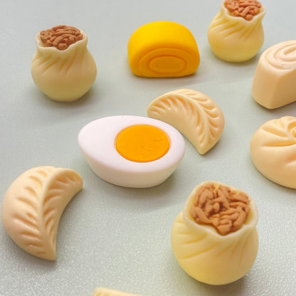 Dim sum Dumplings 3-D Charms 5pc