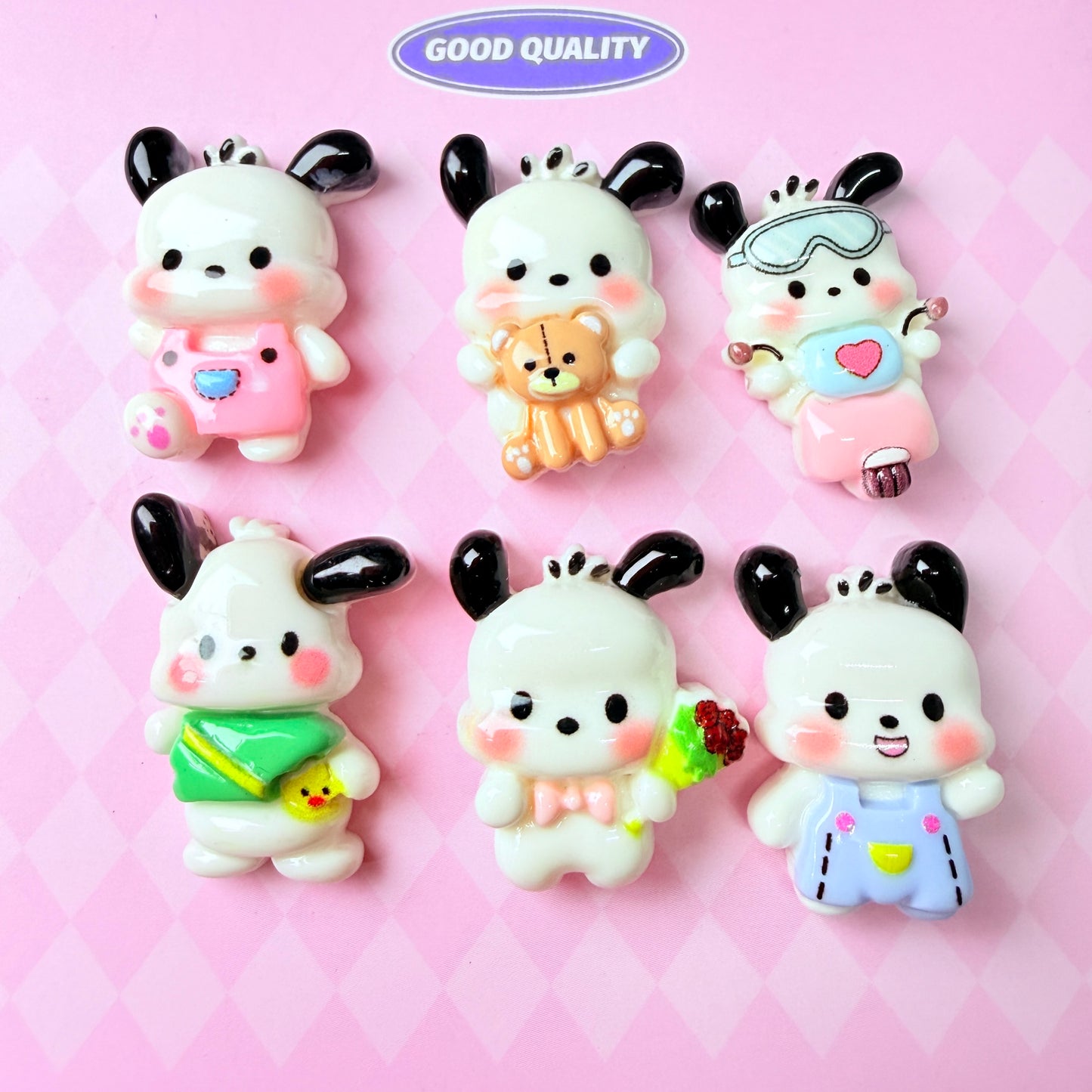 Baby Puppy Charms 6pc