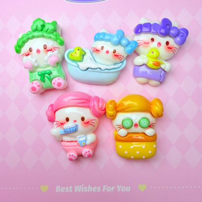Kitty Sister Charms 5pc