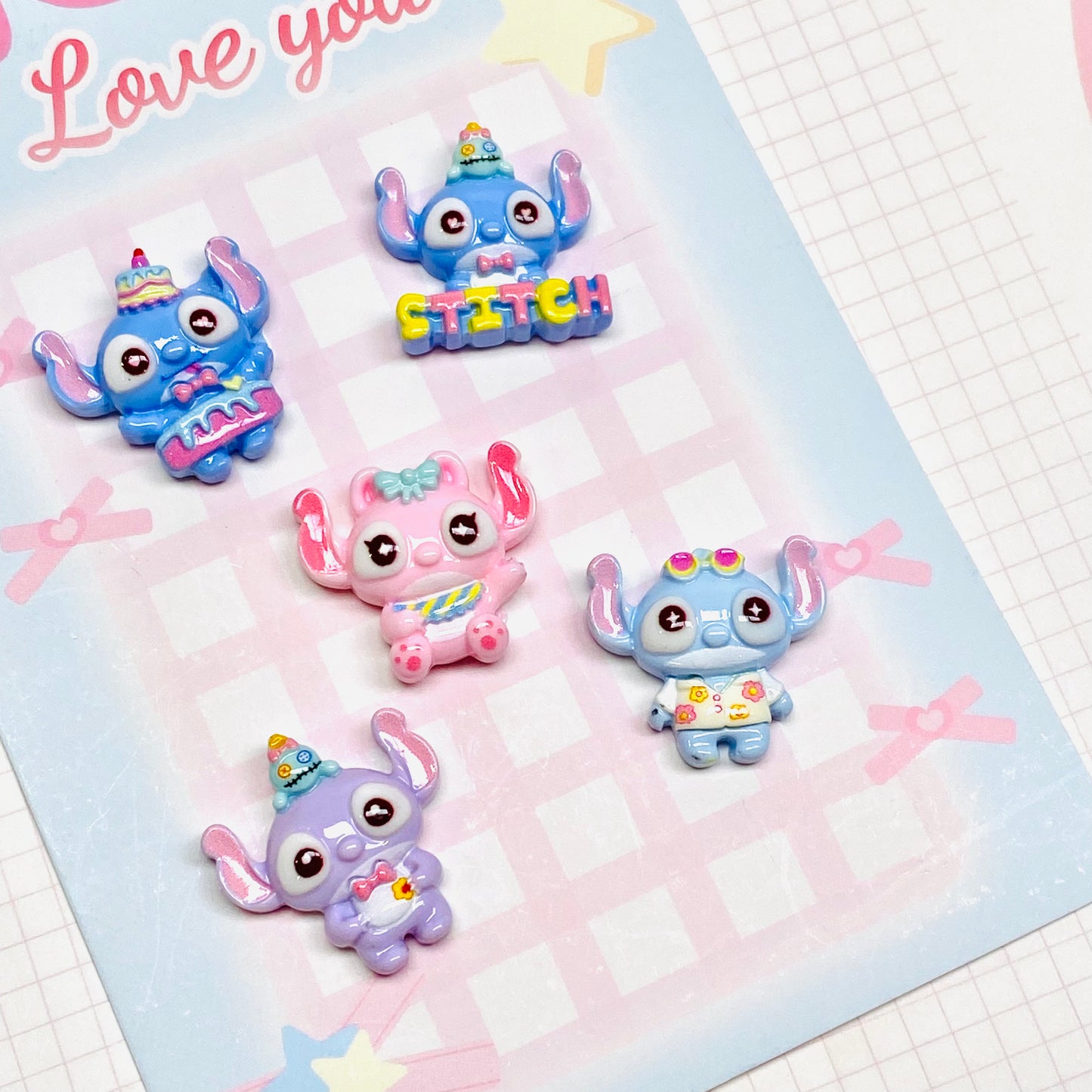 Cutest Alien Animal Charms 5pc