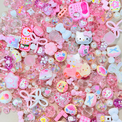 Pink cat Beads Mix 300ml