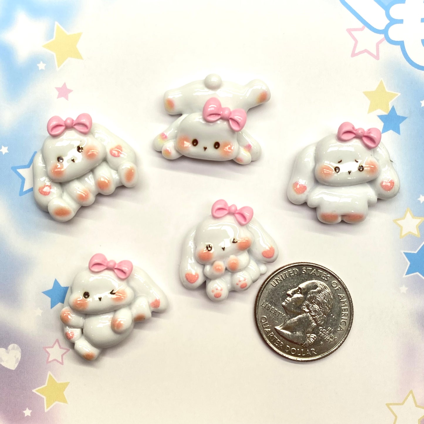 Yoga Bunny Charms