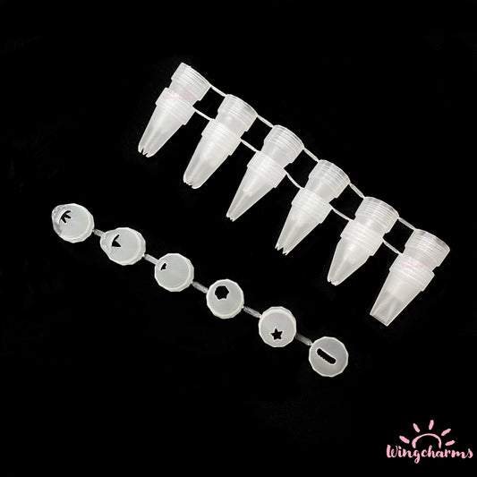 Decoden Piping Tip 12 pc two full sets value pack