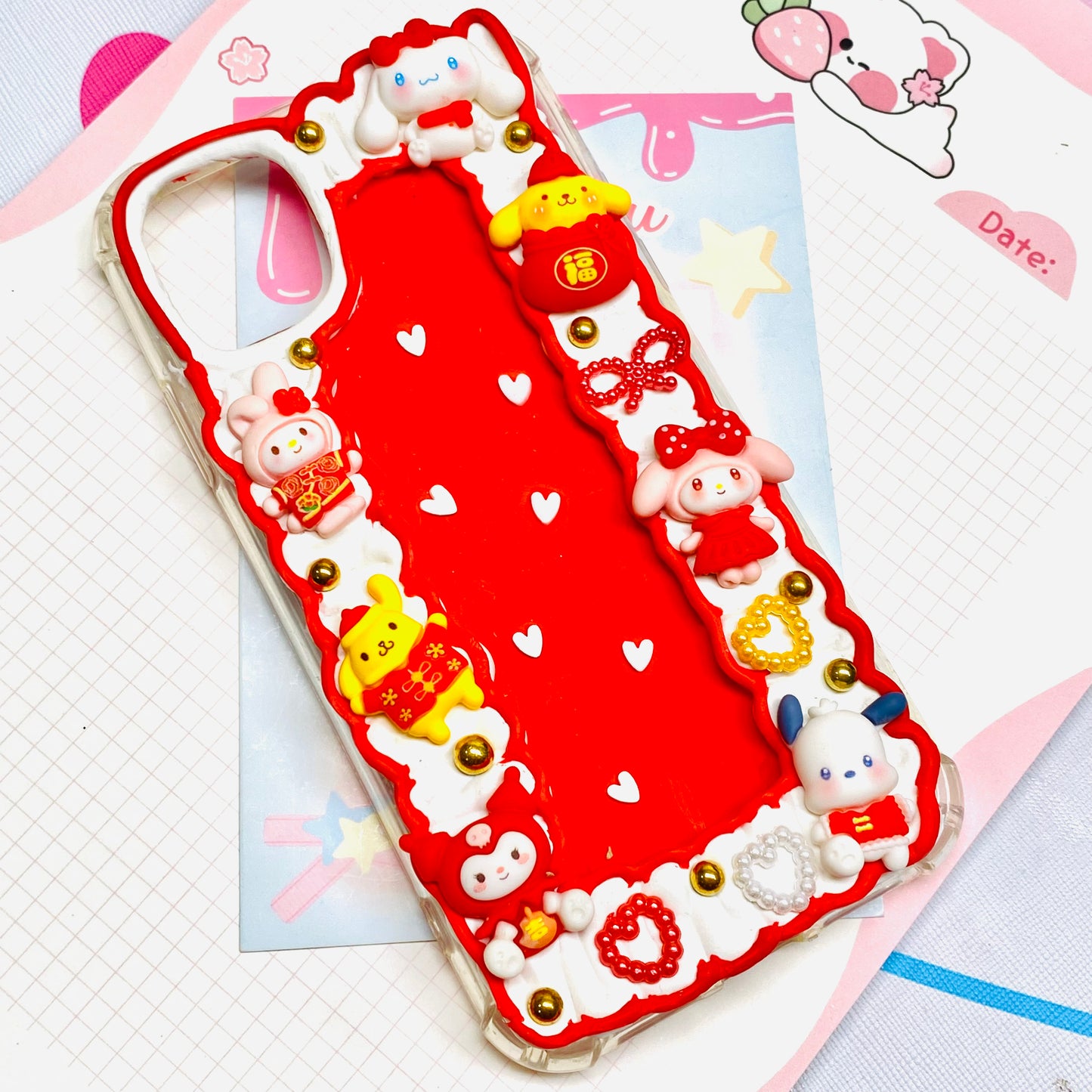 Custom Decoden Phone Case