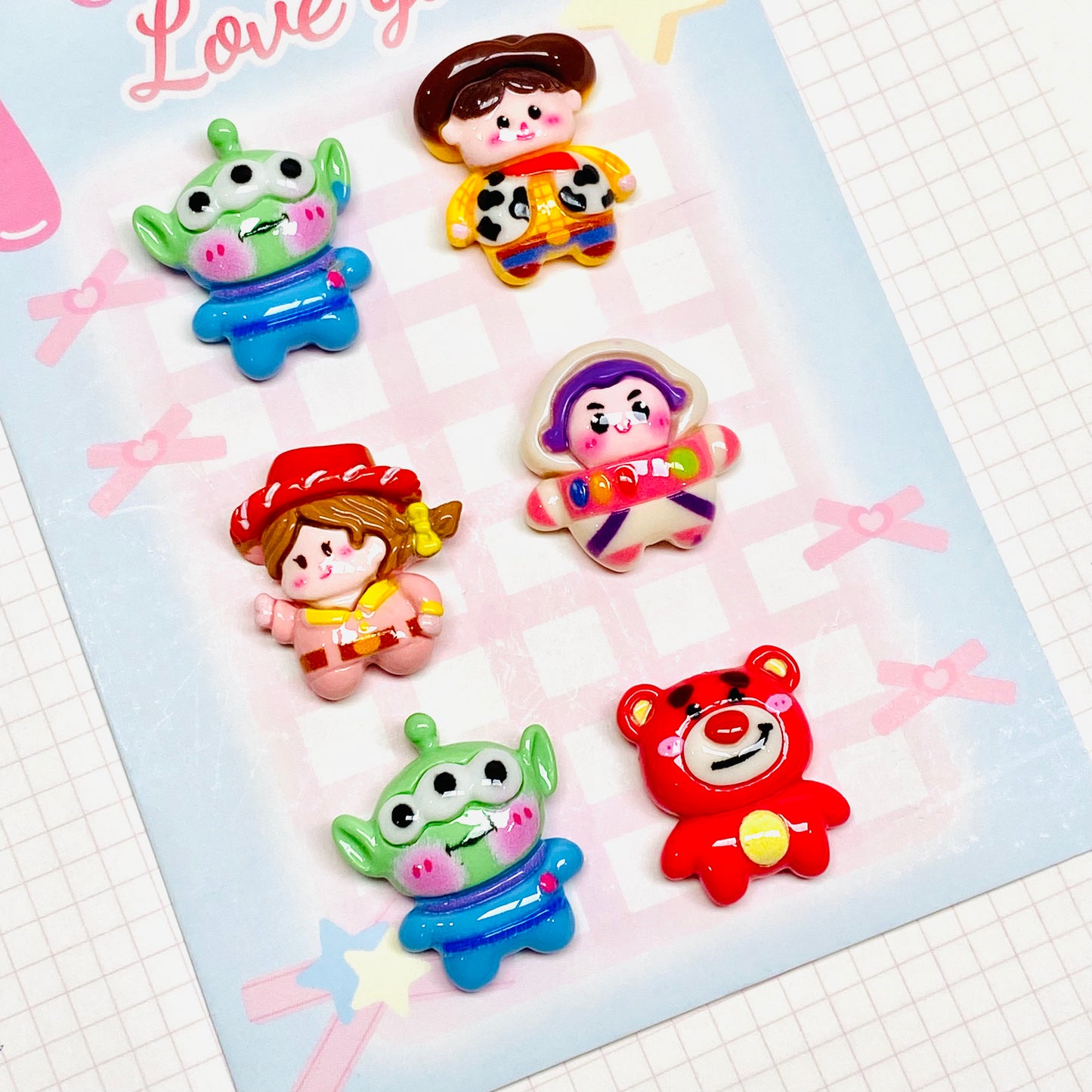 Toy Friends Charms 5pc