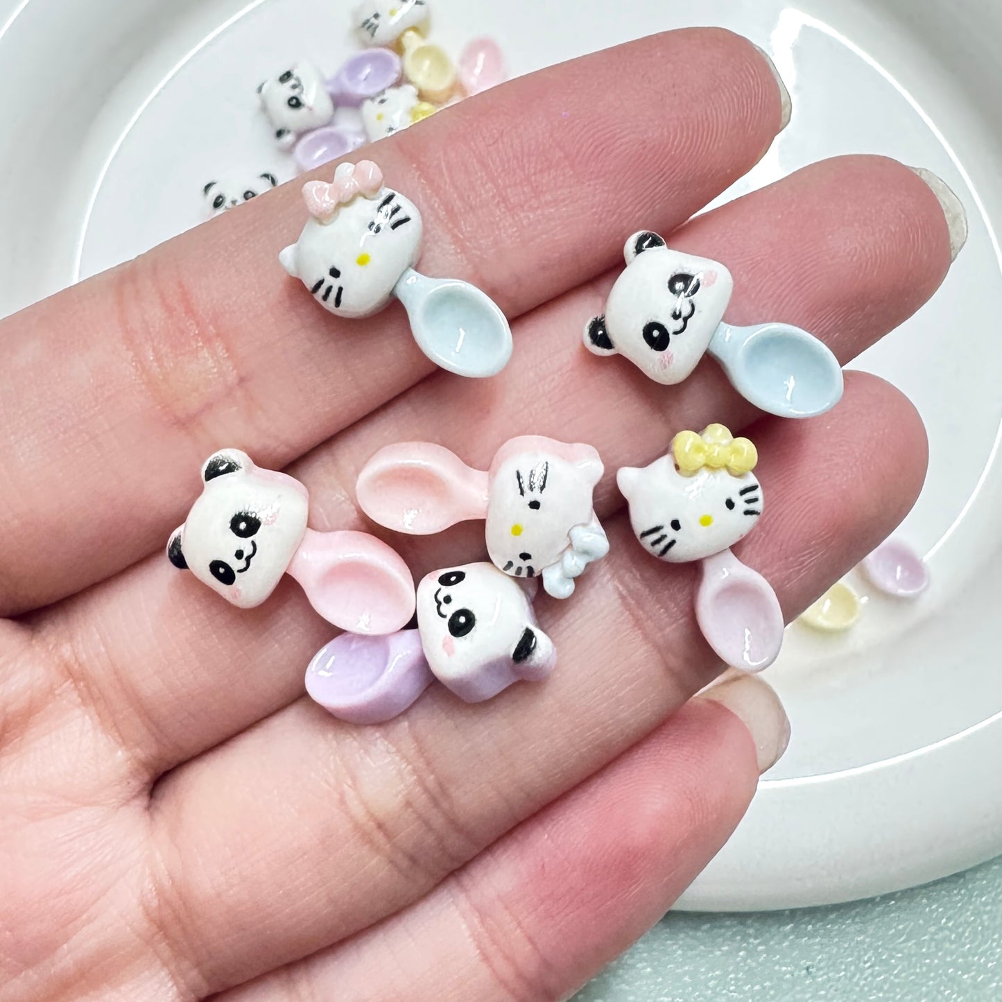 Mini cartoon spoon 10pc