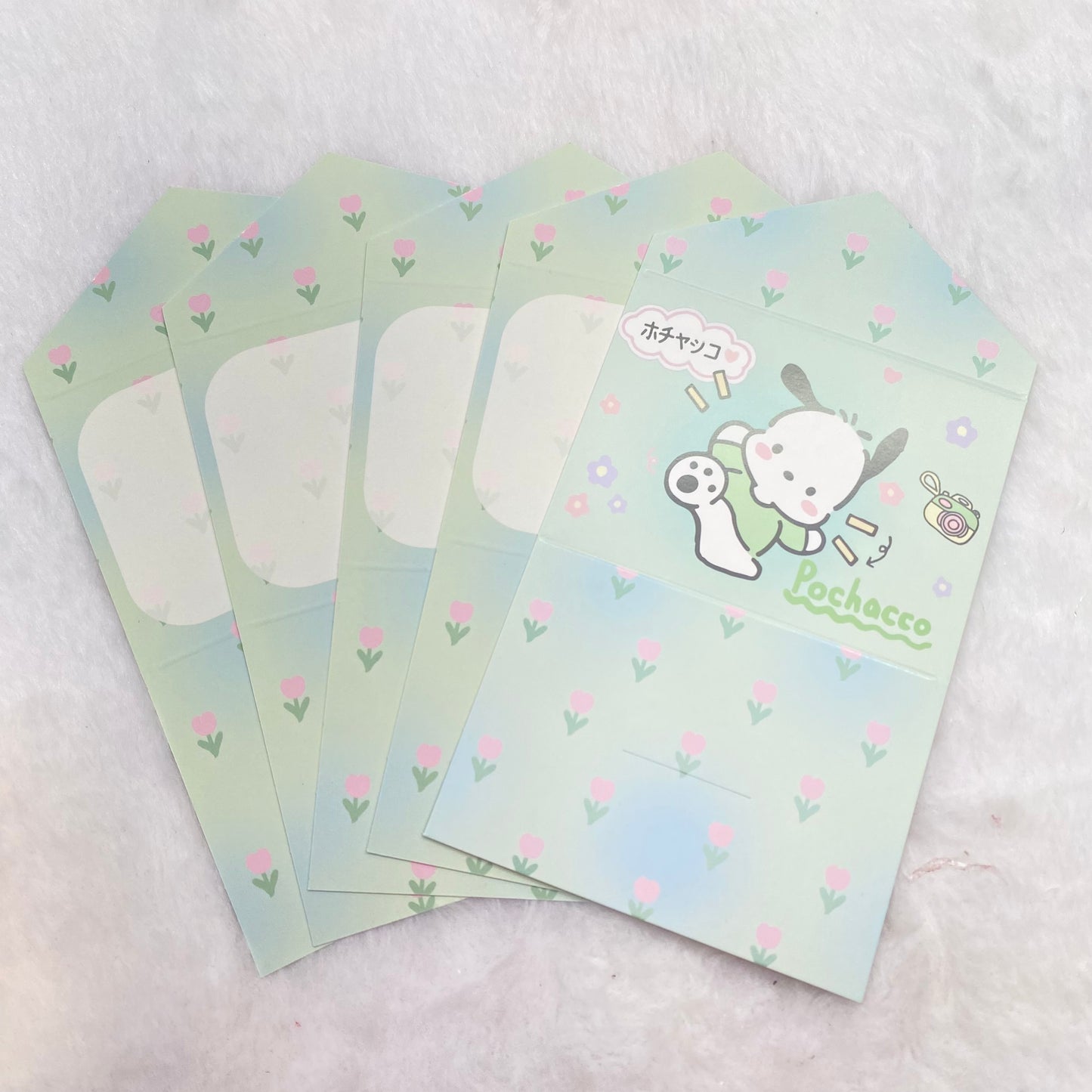 Kawaii Cartoon Message Card