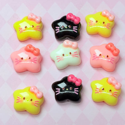 Mini Kitty Stars 4pc