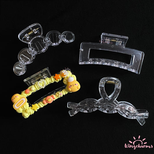 Decoden Clear Claw Clips