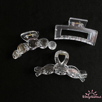 Decoden Clear Claw Clips