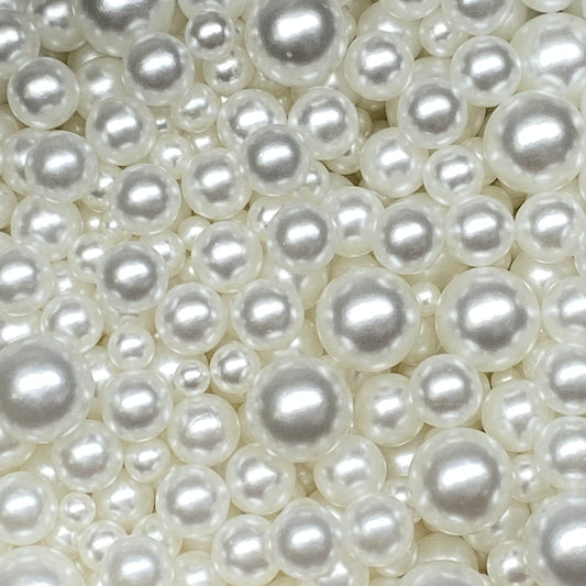 White Pearl Beads (10g)