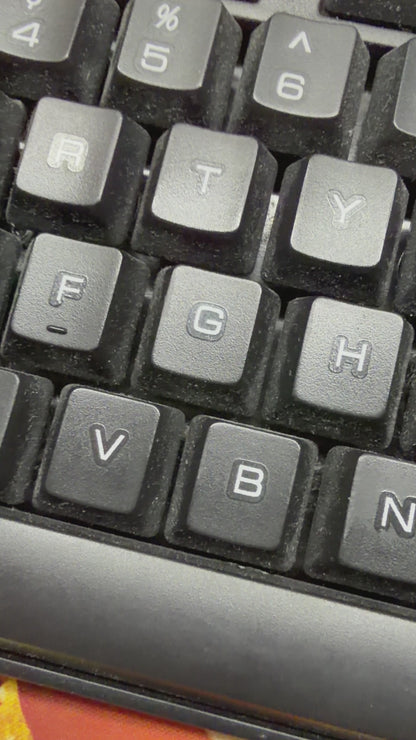 Handpainted Beautiful Bow Beads 5pc