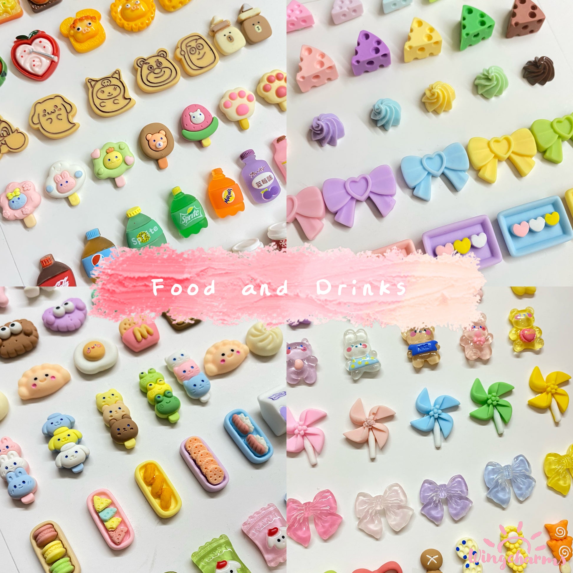Macaroons(3pcs)- Decoden supplies charms and cabochons