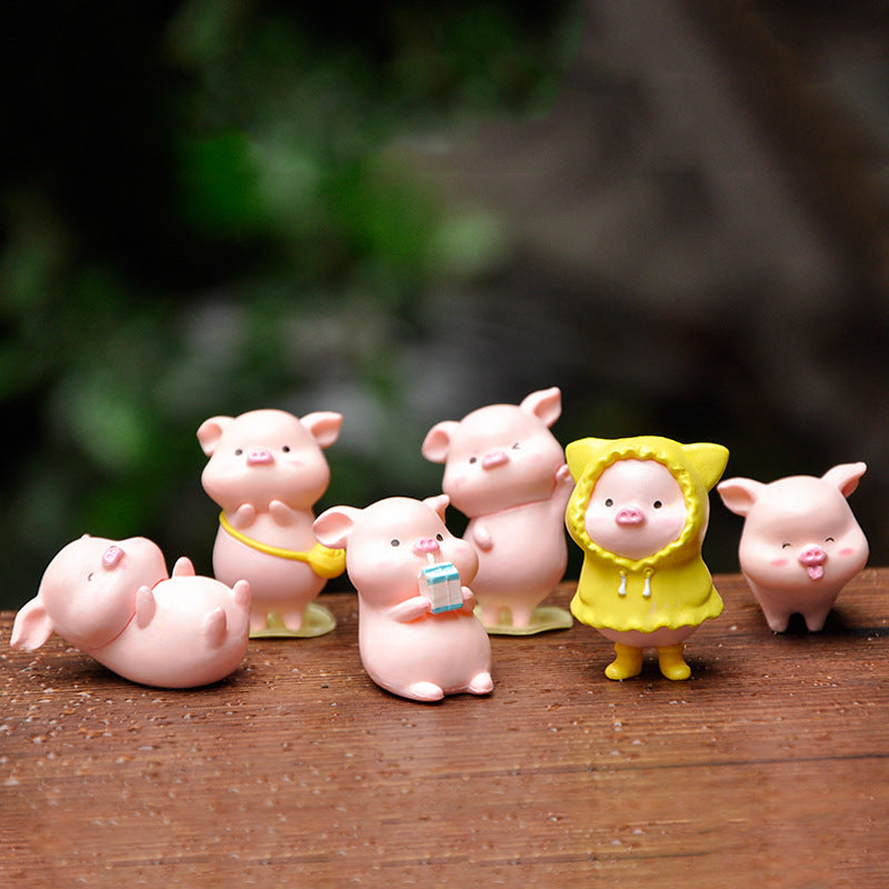 3D Pig Figure