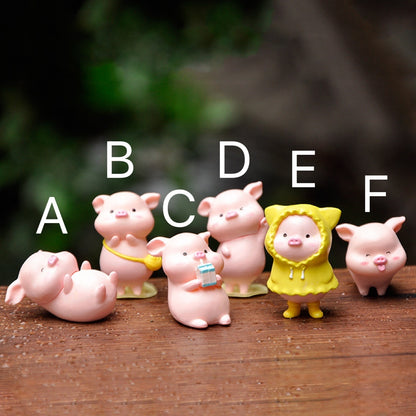 3D Pig Figure