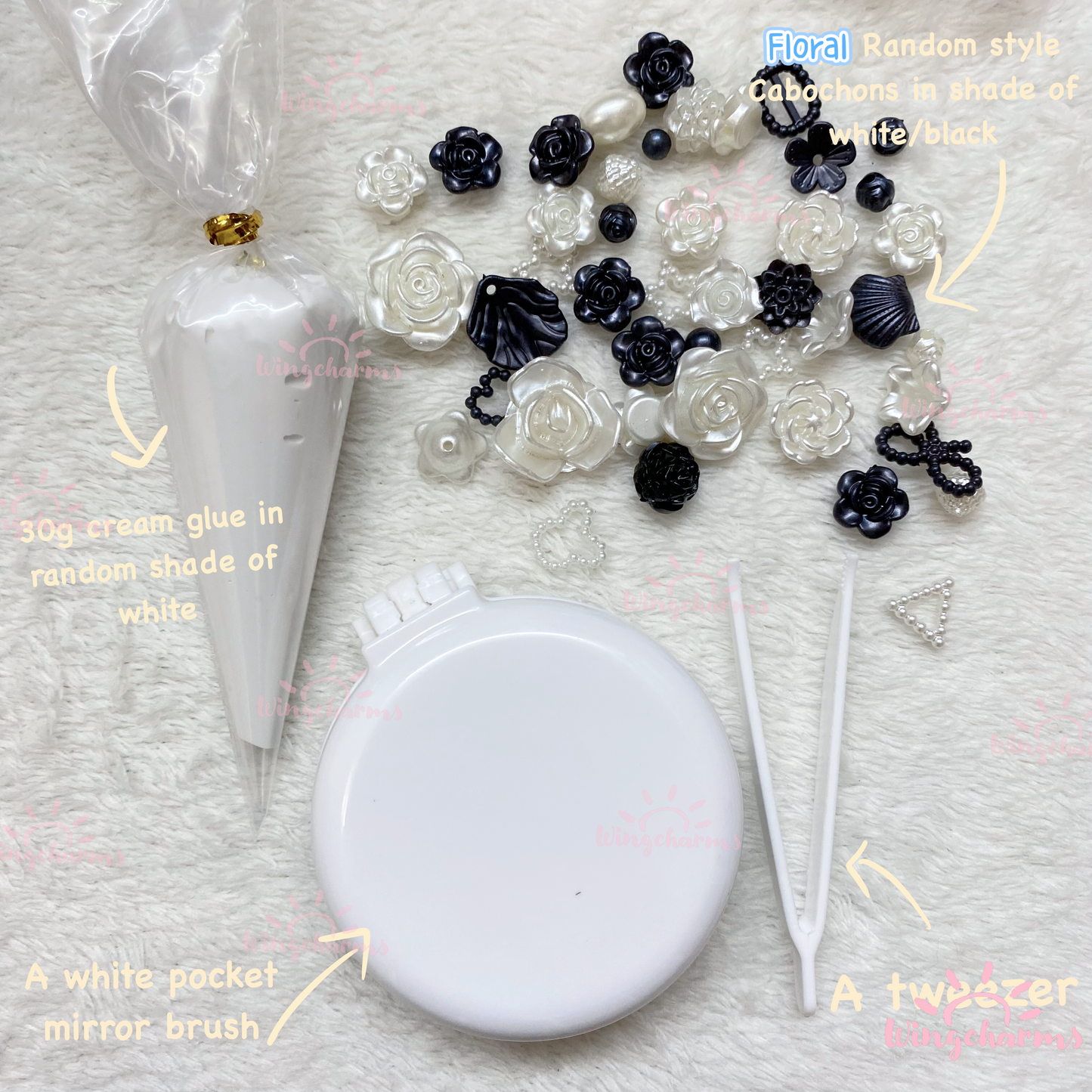 Decoden Mirror Brush DIY Kit