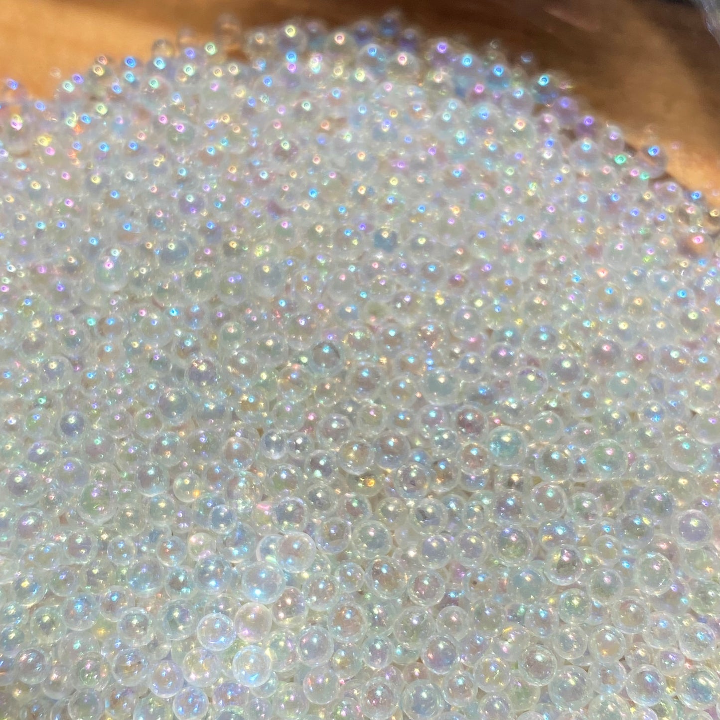 Iridescent Mini Beads