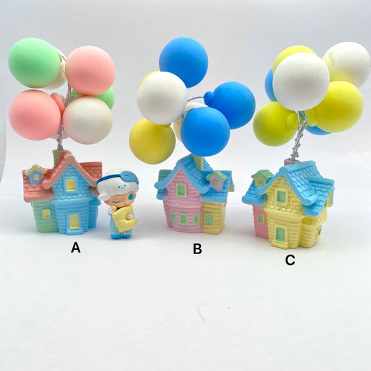 3D Balloon House Figure