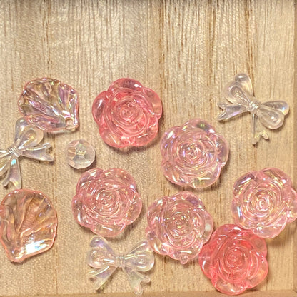 Iridescent Rose mix 24pc