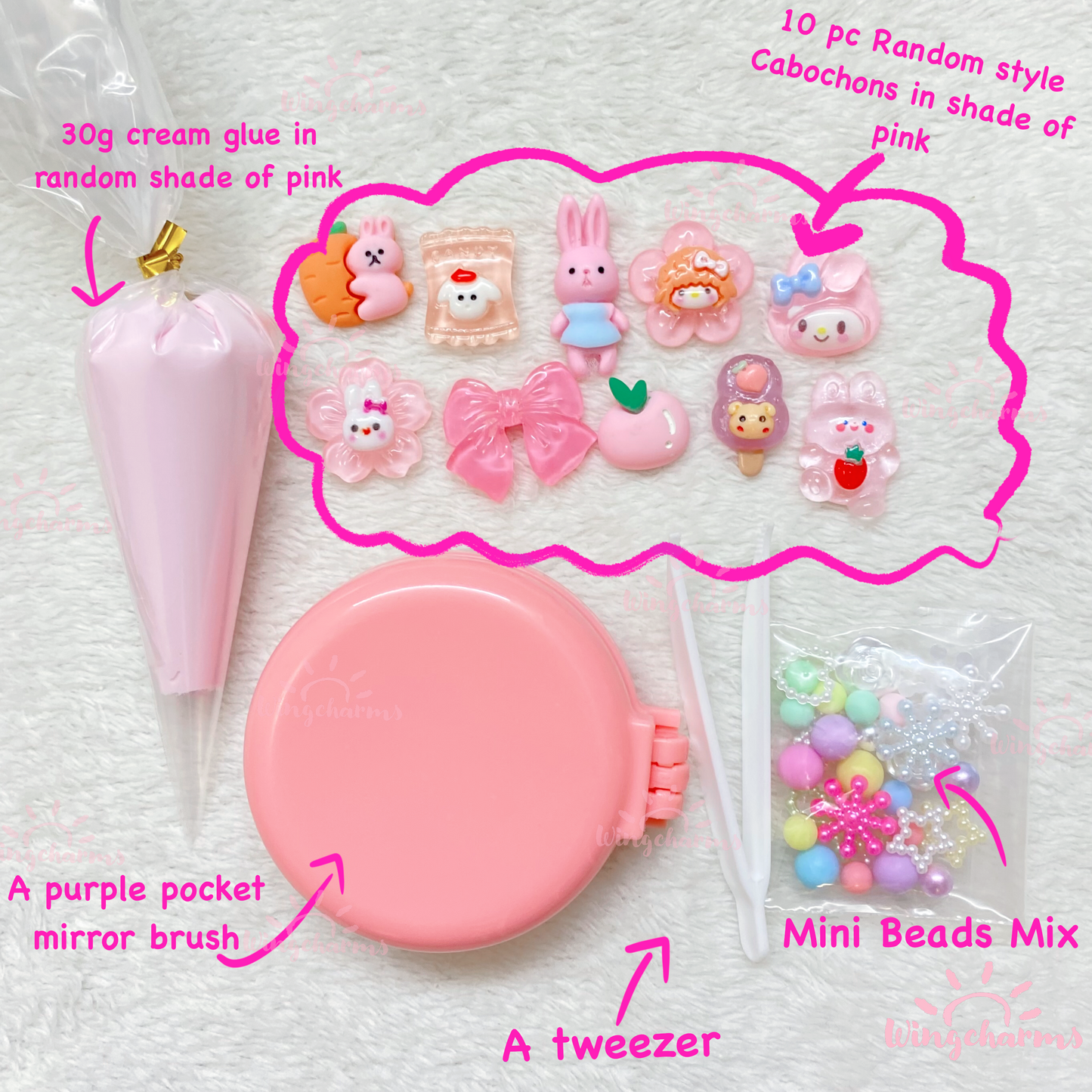 Decoden Mirror Brush DIY Kit