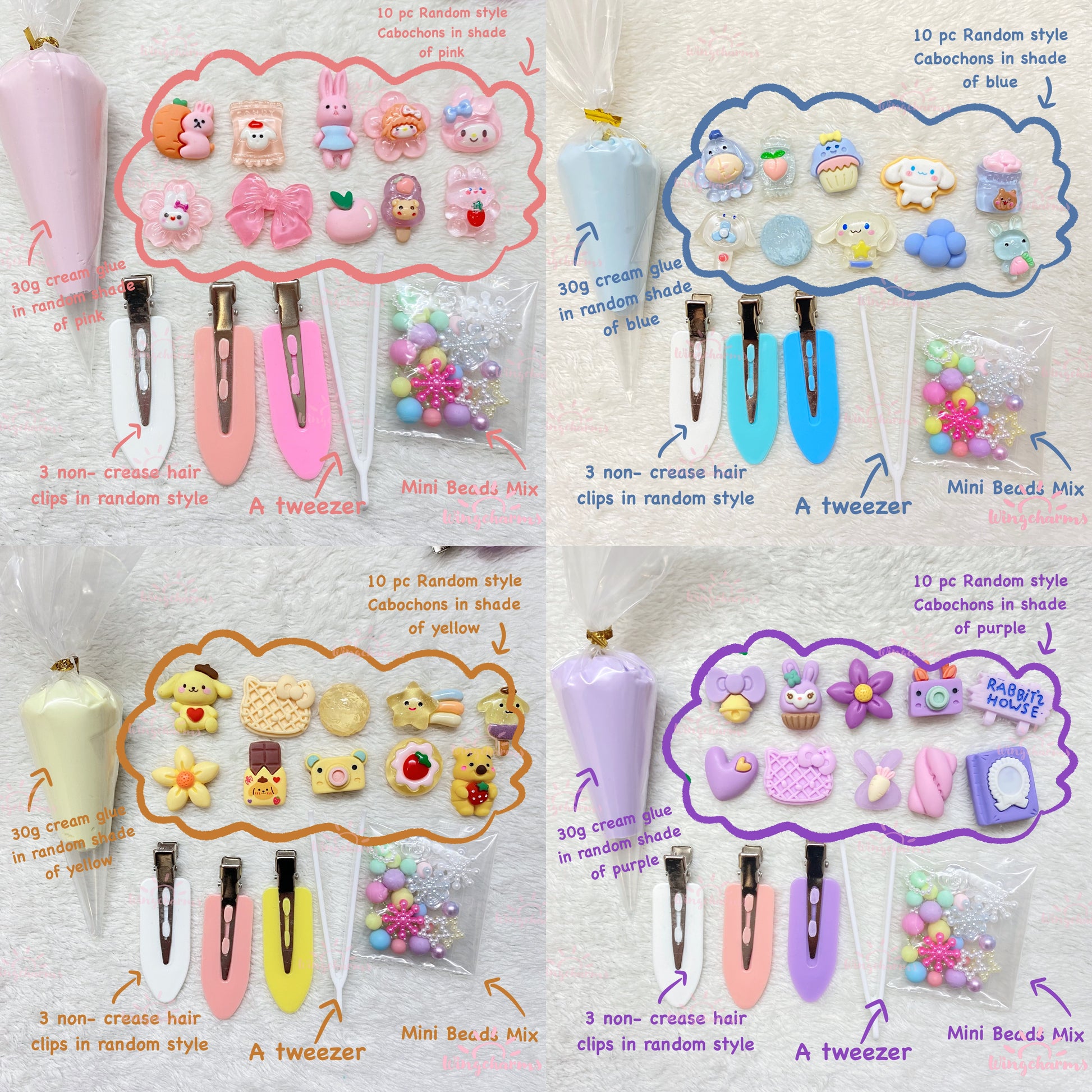 Do you want decoden cream glue? Can be used to make different styles o, cream  glue